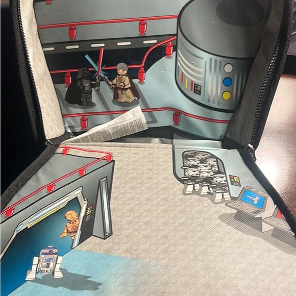 Lego action figure zipper travel/storage bag - Picture 5 of 5